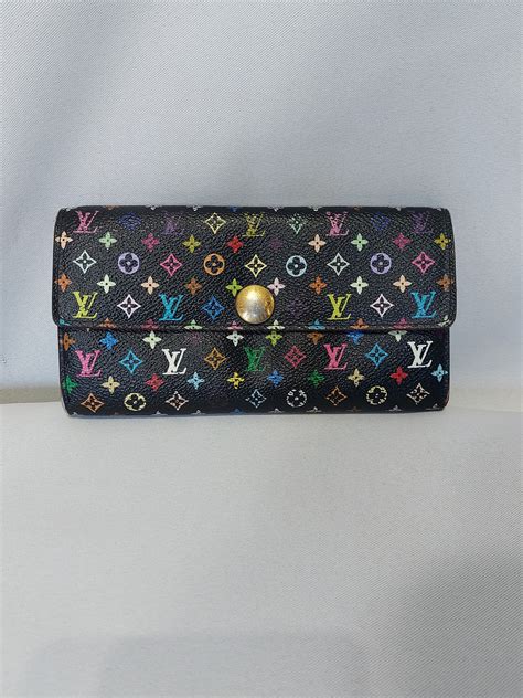 portafoglio multicolor louis vuitton|portafogli Louis Vuitton da donna.